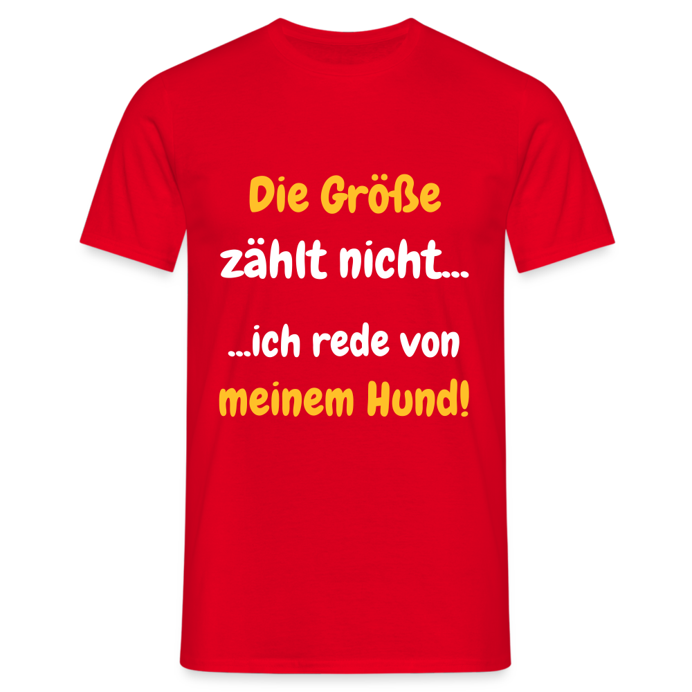 Männer T-Shirt - Rot