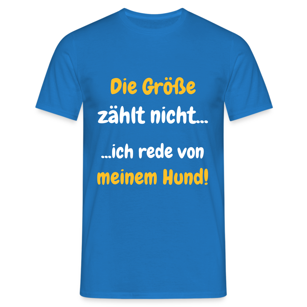 Männer T-Shirt - Royalblau