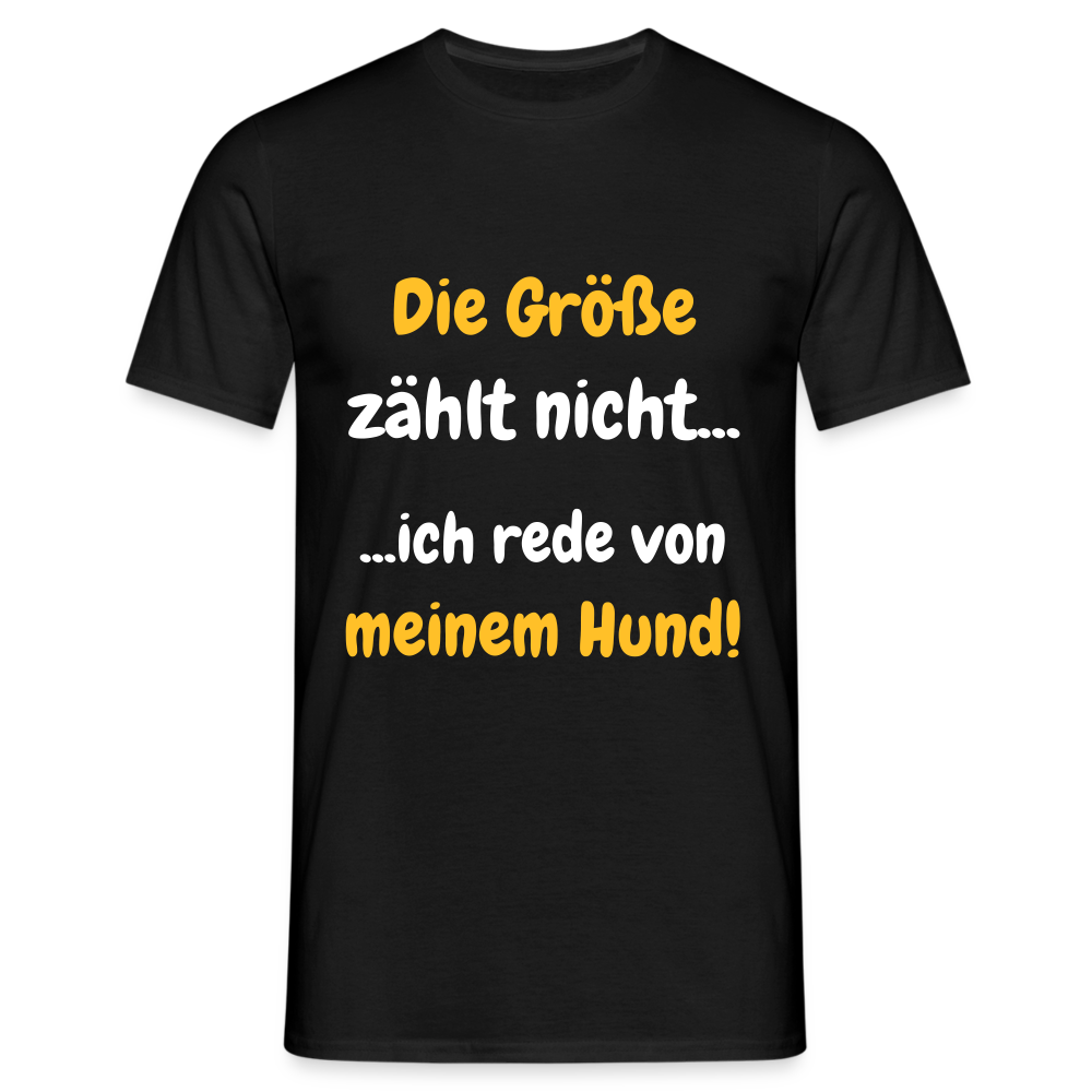 Männer T-Shirt - Schwarz