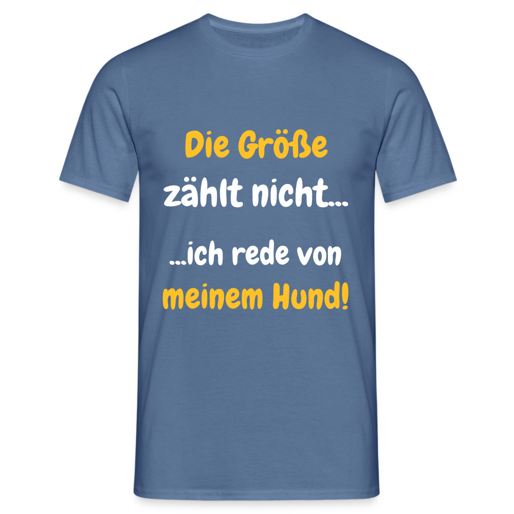 Männer T-Shirt - Taubenblau