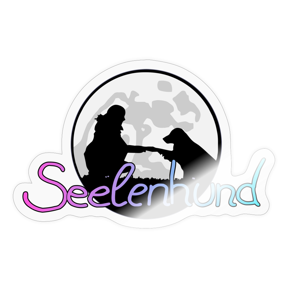 Aufkleber "Seelenhund" Sticker Hundemotiv Hund