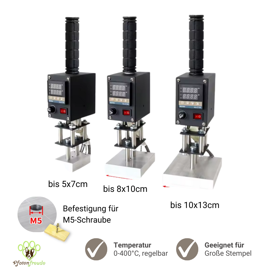 Folienprägung Maschine Brennkolben