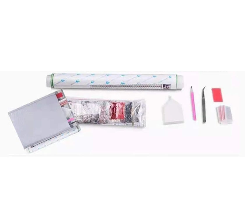 Diamond Painting Set, individuell mit eigenem Foto