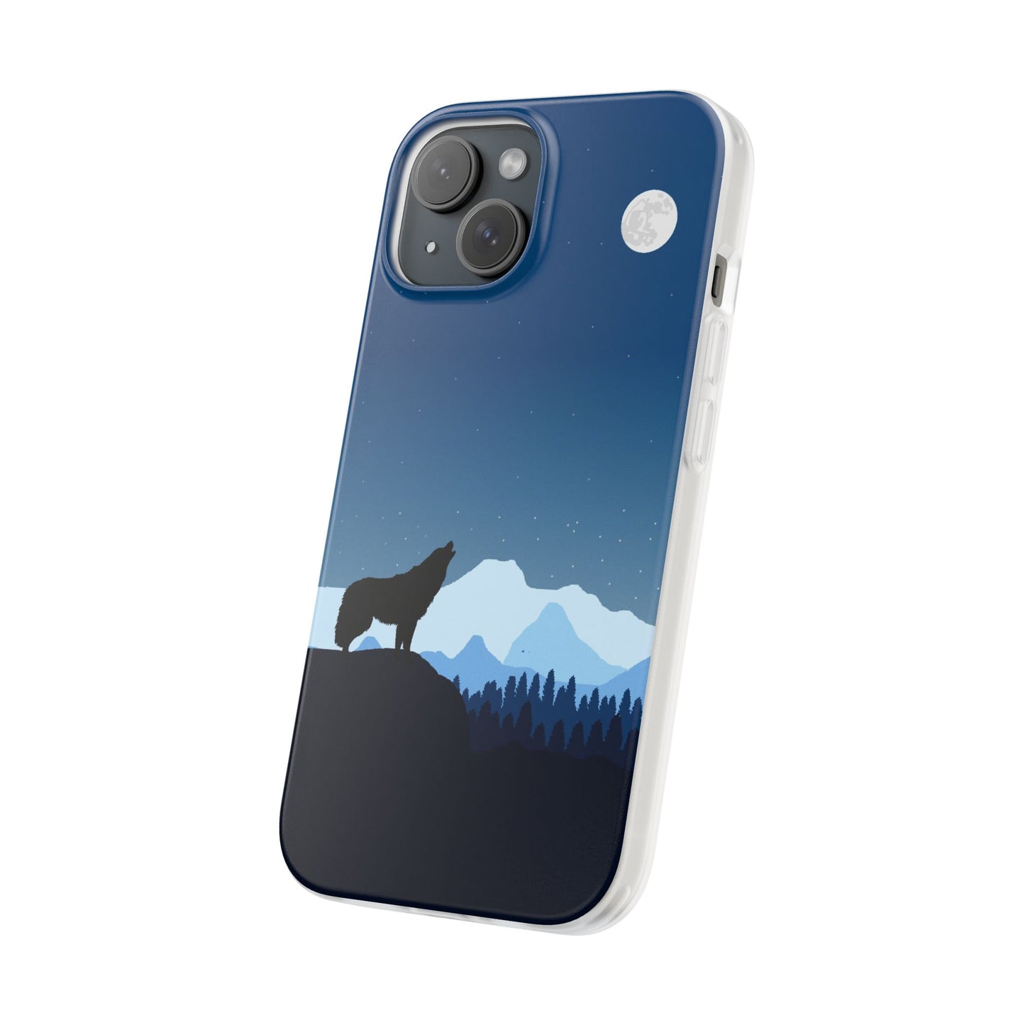 Handyhülle "Mountain Wolf" für iPhone