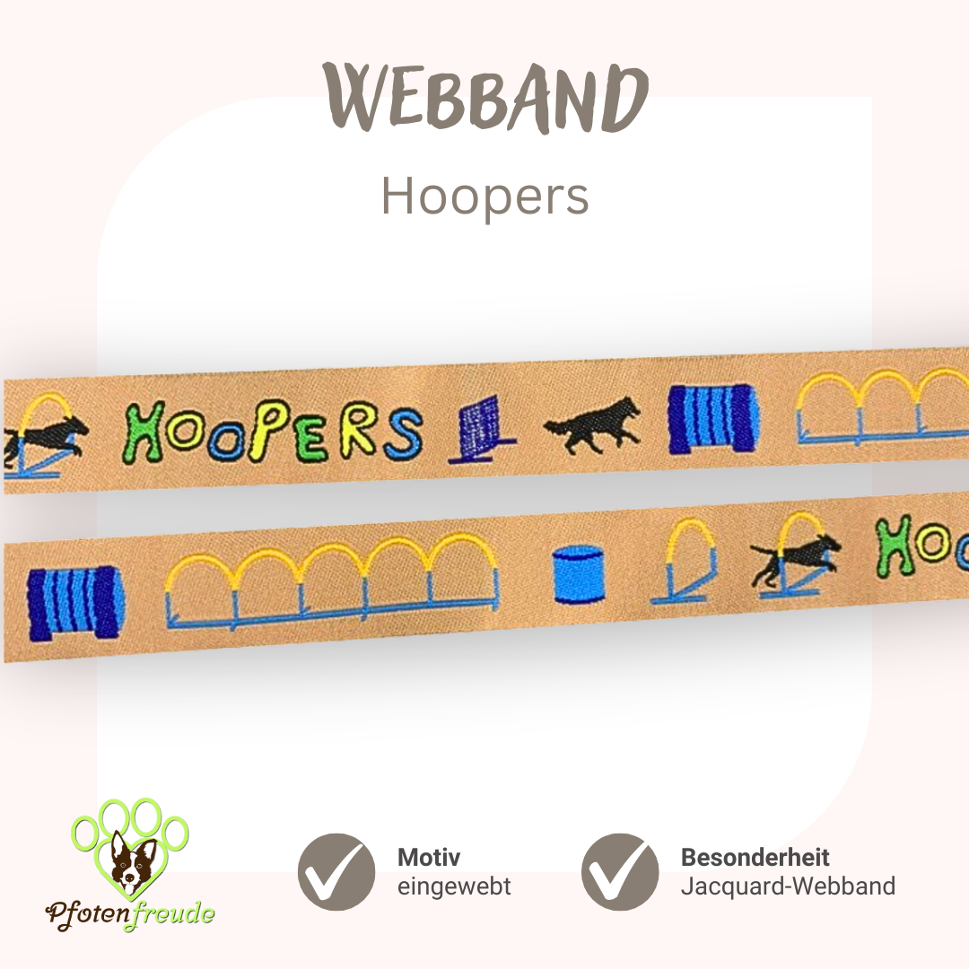 Webband Hoopers Hund