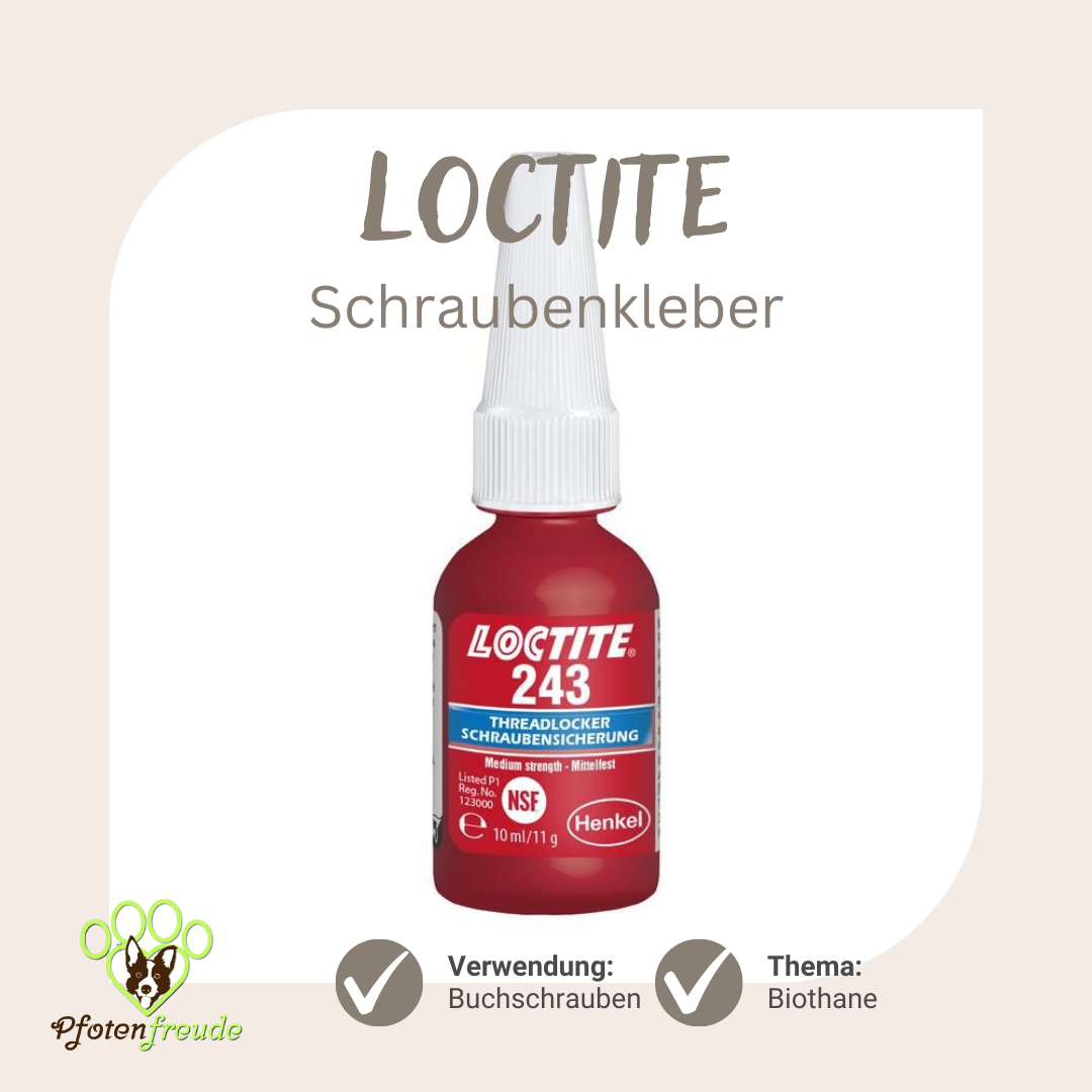 Loctite® 243 Schraubensicherung Kleber