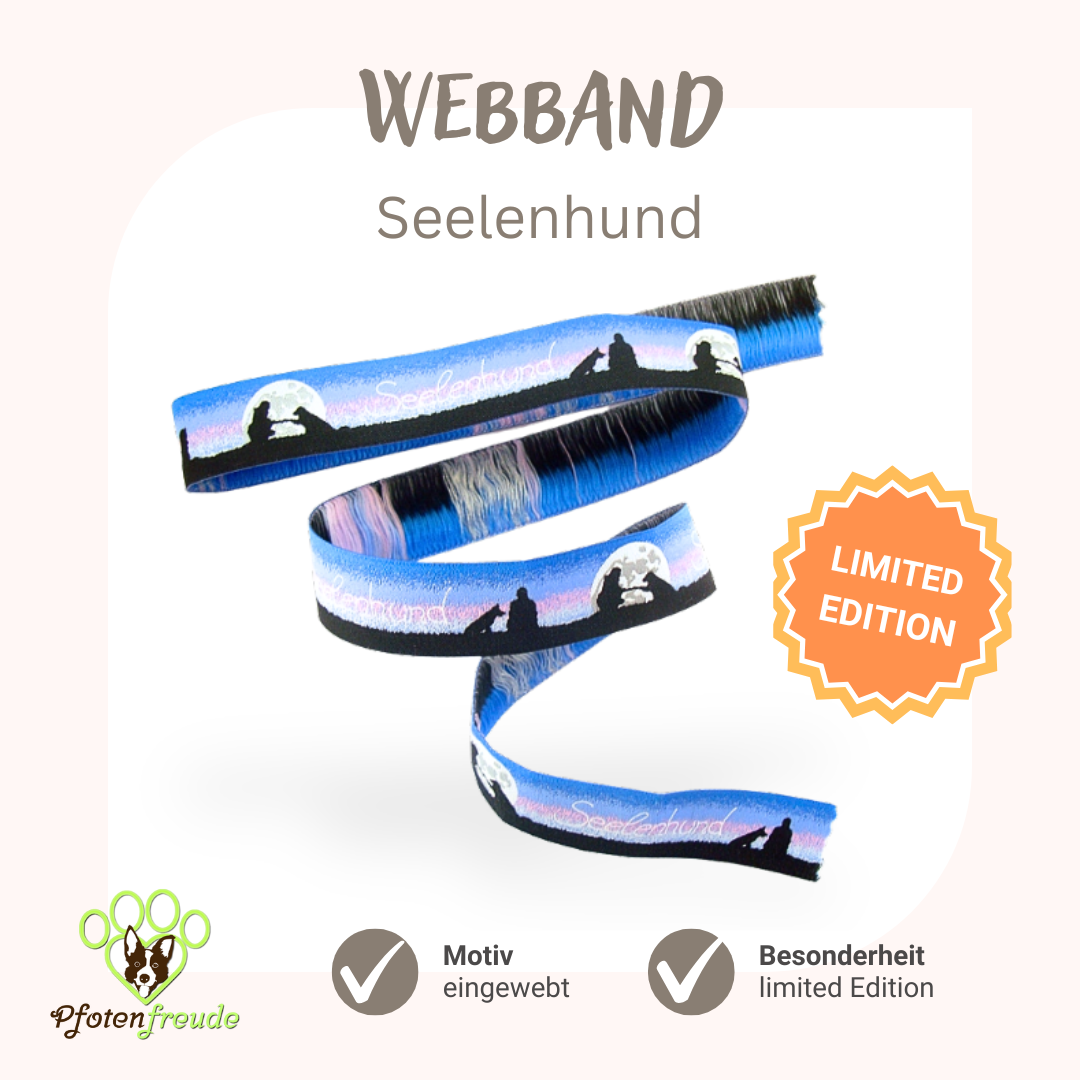 Webband Seelenhund Borte