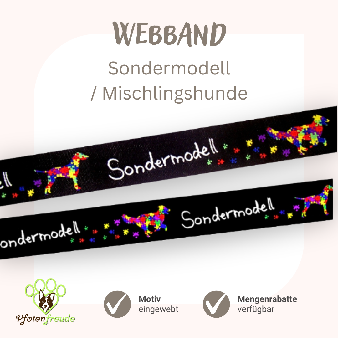 Webband Sondermodell Mischlingshunde