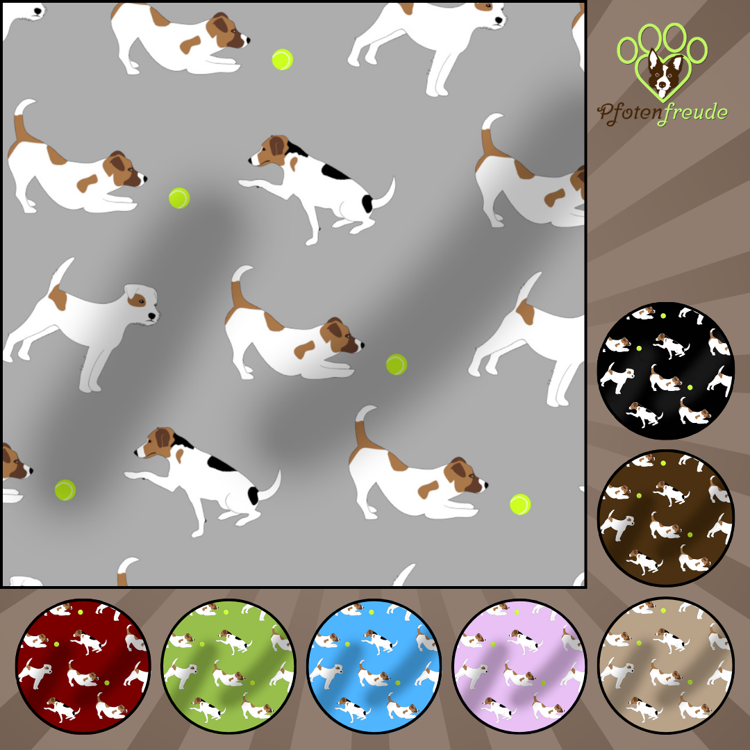 Stoff Parson Jack Russell Terrier