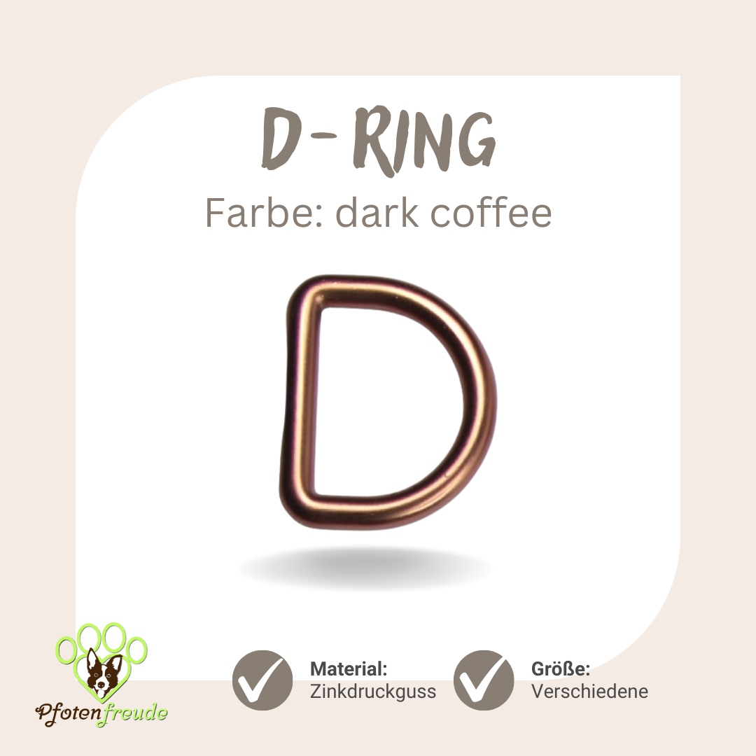 D-Ring dark coffee