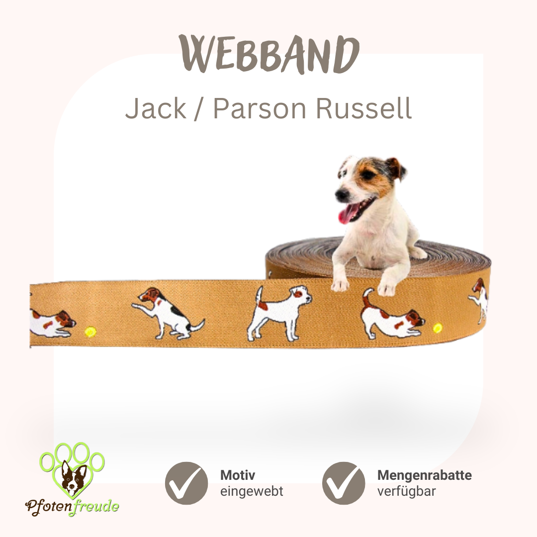 Webband Hund Parson Jack Russell Terrier