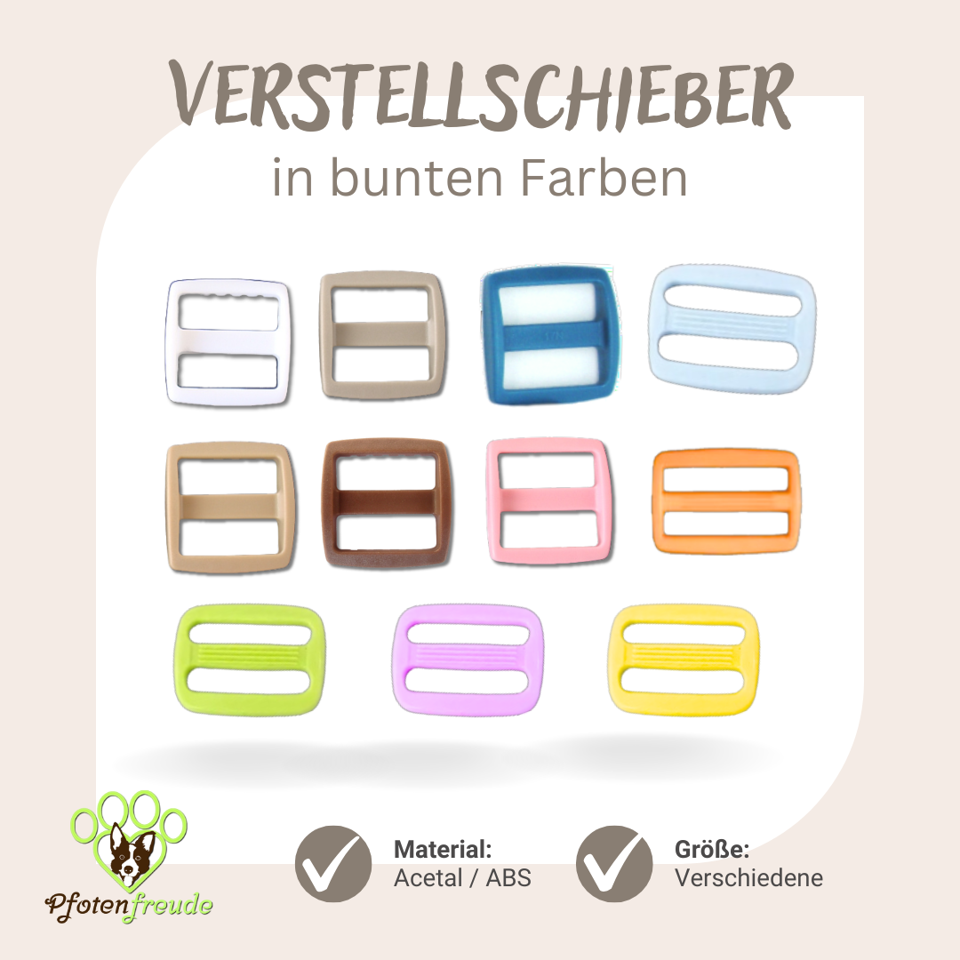 Verstellschieber bunt